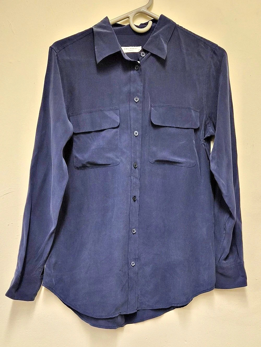 Equipment Signature Silk Shirt Silk Button Down Shirt Size Small